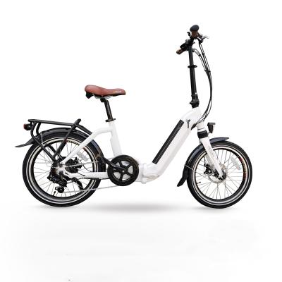 China China Aluminum Alloy Fold Electric City Bike Women's Electric Ebike 2 Seat Electric Bicycle For Adult for sale