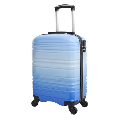 China Fashionable Type 20 Inch Trolley Bottom Travel Handsome Business Easy Carry On Bag Luggage Bag Suitcase ABS+PC Luggage for sale