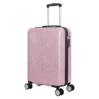 China Long Distance Travel 24 Inch Luggage Suitcases With TSA Lock Plastic Trolley Luggage Case ABS Travel Tow Trolley Bag Suitcase for sale