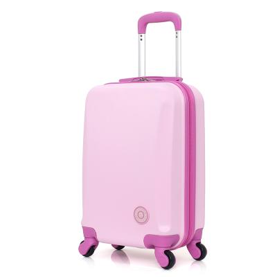 China Factory Bottom Sales Travel 4 Wheels Travel Luggage-Bag Bag Suitcase ABS+PC 20 Inch Trolley Suitcase for sale