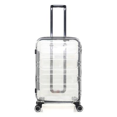 China Travel China Supplier ABS+PC Suitcase Women And Men Suitcase 4 Wheels Long Distance Luggage Bags for sale