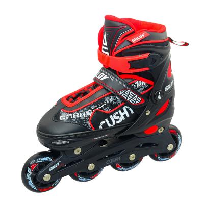 China Professional PVC 2 In 1 Adjustable Ice Roller Skates Inline Skates Shoes With Removable Replaceable Chassis for sale