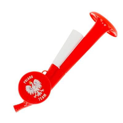 China 2022 Plastic Soccer Sports Cherring Soccer Fan Sound Maker Stadium Horn Fans Air Cheering Horn Vuvuzela Trumpet For Sports Games for sale