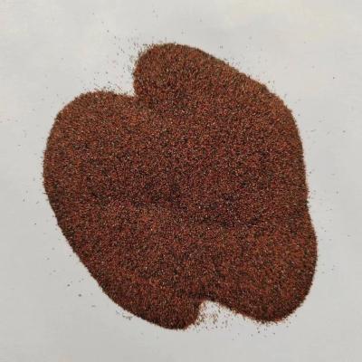 China water jet CNC cutting Abrasive medium Almandine rock washed Garnet sand mesh 80 HS code 25132000 for sale