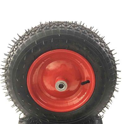 China Building Material Stores CHINA MRC Small Wheels Rubber Go Cart Wheel Barrow Wheel 14x3.50-8 for sale