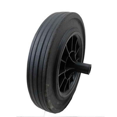 China Wheel Barrow China Solid Rubber Wheel 12.5 Inch Wheel For Wheelbarrow for sale