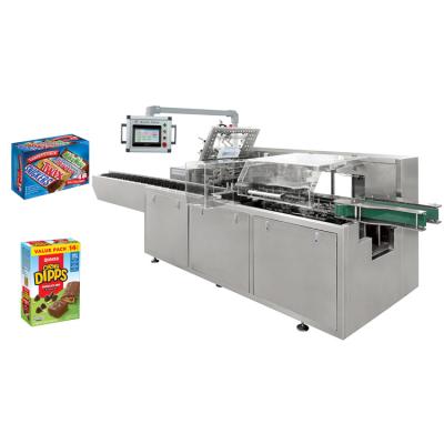 China Food We are the manufacturer of carton packaging cartoning machines for sale