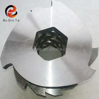 China Recycling Double Shaft Shredder Machine Blades And Knives For Plastic for sale