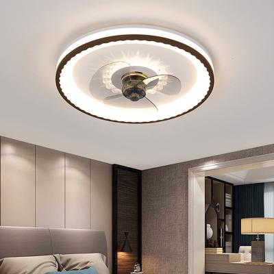 China Modern High Quality Factory Direct Sales DC Motor 3-Speeds Remote Control Room Fan Light Modern Ceiling Fan With Led Light for sale