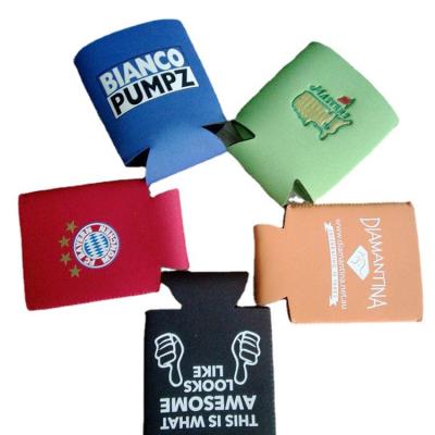 China Custom Printing Insulated 12oz Sublimation Neoprene Beer Can Cooler Coozies Stubby Holder Koozy With Logo for sale