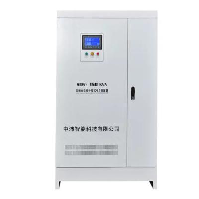 China Large Power Voltage SBW Voltage Stabilizer 100KVA Set Compensating AC Automatic Voltage Regulator Stabilizers for sale