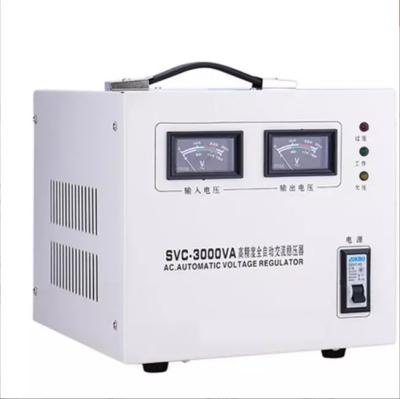 China Set Voltage 3000VA 5000VA 10kva 15kva 20kva 30kva Single Phase Voltage Stabilizer 220V Svc AC Automatic Voltage Regulator for sale