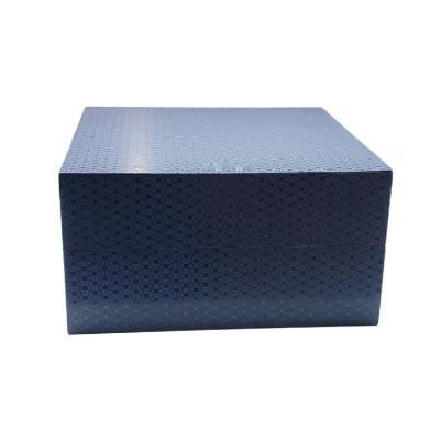 China Recycled Materials Rectangle Jewelry Box Wooden Box Natural Wooden Box Decoration Gift Package Wooden Box for sale