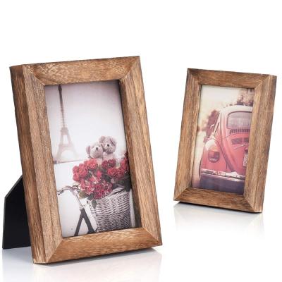 China Decorative Vintage 8x10 Photo Picture Frame Hot Sales Wholesale Wall Art Solid Wooden Photo Frames for sale