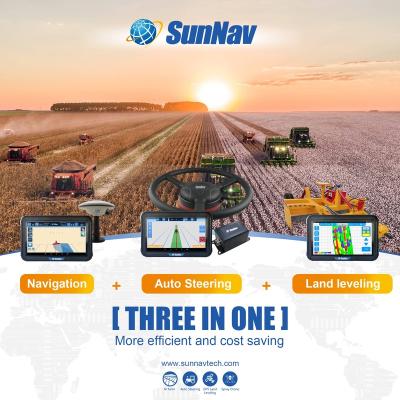 China Auto steering system tractor Auto pilot system SunNav AG300 Precision Agriculture Trimble CFX 750 Teejet Auto pilot GPS navigation guidance for sale