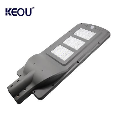 China motion sensor factory price power battery lighting led outdoor outdoor solar led street light 60w for sale