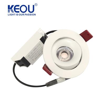 China New KEOU COB Lamp 9W Aluminum Indoor Lighting LED COB Led Spotlight for sale