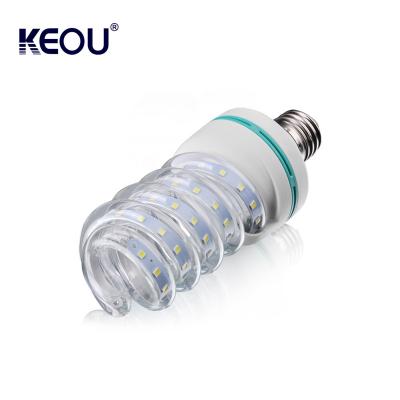 China Indoor lighting B22 E27 led spiral spiral lamp bulb 5w 7w 9w 12w 16w 20W 24w 30w for sale