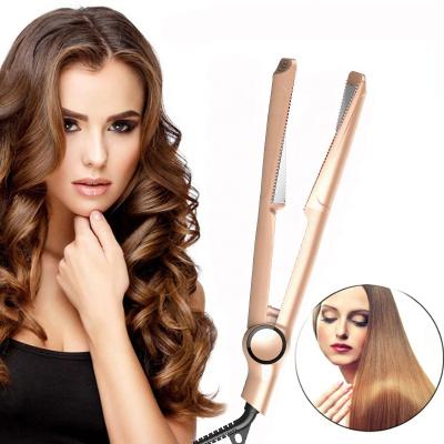 China Straight Hair Straightening Irons Quickly Heat Up Performance Thermal Professional Tourmaline Ceramic Heating Plate Hair Straightener for sale