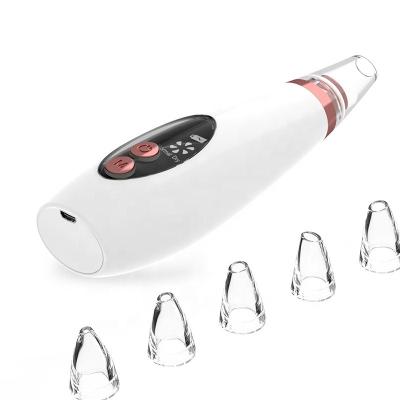 China 5 Replaceable Working Head 3 Speeds Deep Clean Electric Face Remover Vacuum Blackhead Remover Vacuum Blackhead Remover Skin Care Deep Cleansing Machine for sale