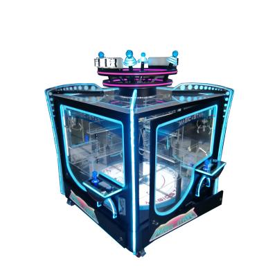 China Attractive Appearance Four Players Dark Magic Planet Large Square Crane Machine Doll Toy Catching Machine For Entertainment Venue for sale