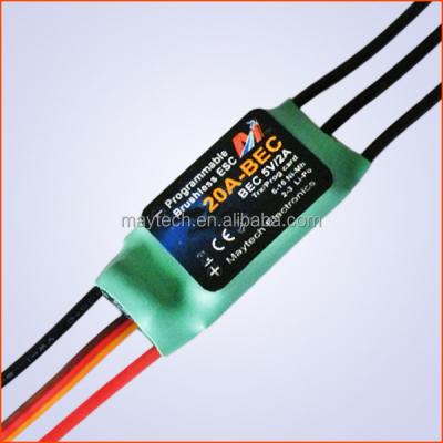 China RC Hobby Maytech Brushless Control ESC With Fast Throttle Response For Airplanes for sale