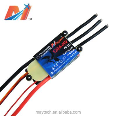 China RC Model Maytech rc ESC 120A HT Speed ​​Controller for Remote Control Jet Plane for sale