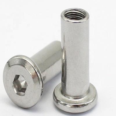 China Machinery Parts SS 304 Non-Standard Custom Hex Socket Splint Nut for sale