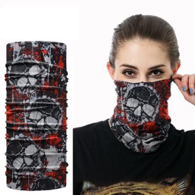 China Polyester Summer Sun Protection Multifunctional High Quality Warm Lightweight Sublimation Custom Seamless Breathable Neck Cuff for sale