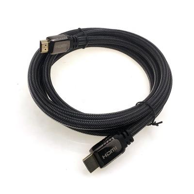 China Monitor factory OEM 2m shell 3D zinc alloy gold plated HDMI date converter cable hdmi cable 4k for HDTV for sale