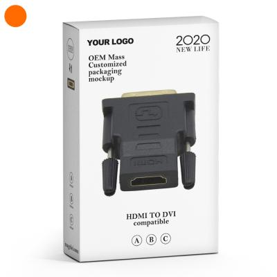 China Plug & Play High Definition hdmi dvi adapter HDMI Female to DVI 24+5 Male HDMI to DVI Adapter from Magelei for sale