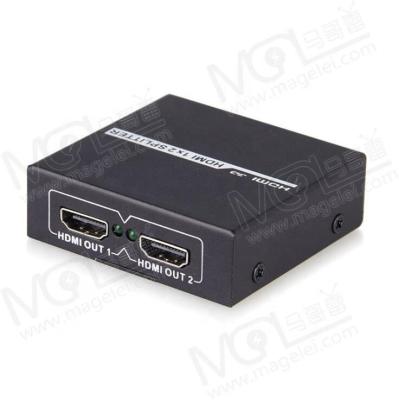 China OEM Wholesale 1 Metal 4Kx2K 1080P 1x2 HDMI Splitter Input Other Home Audio MGL1106 2 Output Switch Support 3D for sale