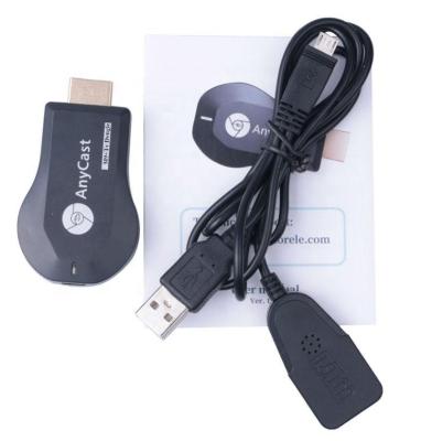 China Anycast M9 Plus Wireless Wifi Show HDMI Dongle Receiver RK3036 Dual Core 1080P HD TV Stick MGLANYCSM9 for sale