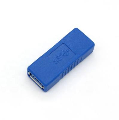 China High Quality Data Transfer OEM Magelei Blue USB3.0 Female to AF Female to AF Converter Adapter for Data Transfer for sale