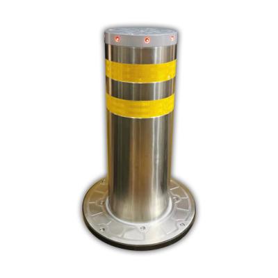 China 304 stainless steel high security and protection anti-crash automatic bollard for sale