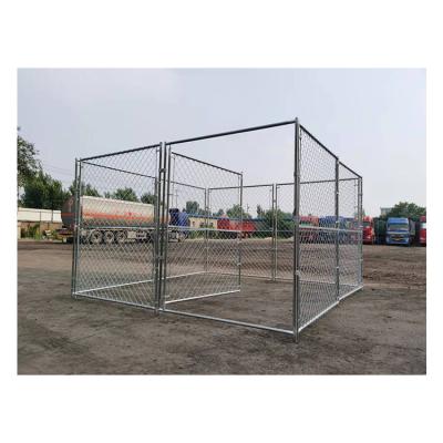 China Hot Sale Easily Assembled Chain Link Fence Mesh Fence Field Fence Animal Guard Fence for sale