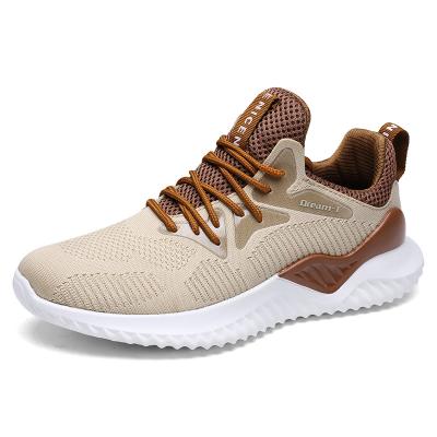 China Source general purpose supply plus size driving all-match casual youth fashion woven men's shoes new sports running shoes for sale