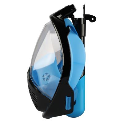 China Waterproof Snorkeling Full Face Swimming Mask Anti Fog Scuba Mask Anti Fog Scuba Mask Adult Kids Snorkeling Swimming for sale