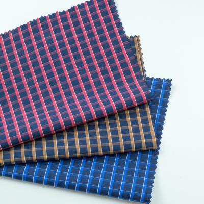 China Material Cotton Poplin Shrink-Resistant Plaid Check Shirt Fabric 145 Cm Wide for sale