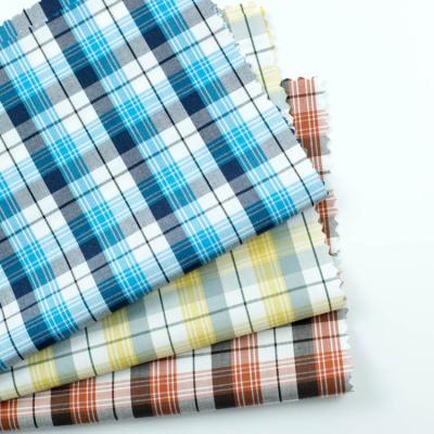 China Wholesale 100% Shrink-Resistant Fabric Cotton Gingham Chek Shirt Fabric for sale