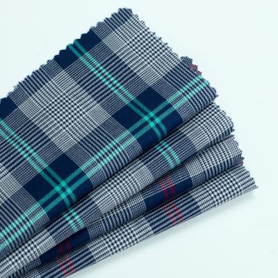 China Fabric Supplier Anti-Static Twill Yarn Dyed Material 100% Cotton Checks Cotton Kids Fabric for sale