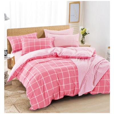 China Folded Bedding Set 4 Pieces Bedding Fabric Washable Cotton Set 100% Cotton Bed Set for sale