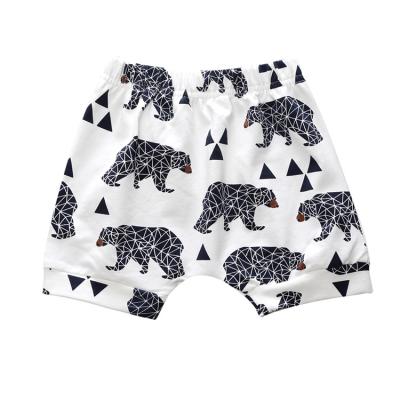 China QUICK DRY Summer Girl Print Kid Shorts Pants Baby Boxer Kid Shorts for sale