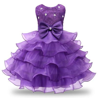 China Washable Baby Winter Kid Party Wear Tutu Dress For Kid 7 Year Old Girl for sale