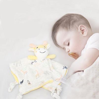 China Border Hot Selling Soothing Coaxial Baby Nap Sleep Artifact Customized Production Of Protective Baby Towel Doll 0-1 Years Accessible for sale