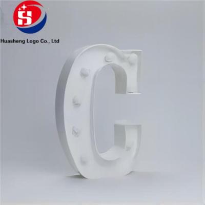 China Buildings Led Letter Lamp Customized Led Luminous Sign Lamp Led Neon Lamp Letters Outdoor Led Letters for sale