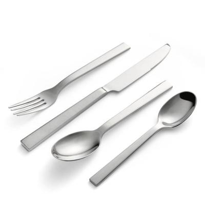 China Jieyang Best Sustainable Simple Design Stainless Steel Dinnerware Set for sale