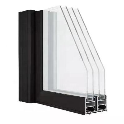 China Building Profiles Customized Extrusion Aluminum Alloy Wordrobe Profile For Doors And Windows Frame Sliding Sections for sale