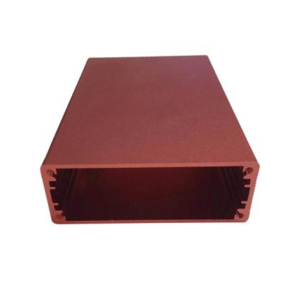 China Custom Aluminum Manufacturing Equipment Aluminum Extrusion CNC Case Enclosure Housing For Control Box for sale