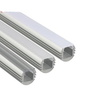 China LED Light Housing Extrusion Profile LED Strip Light Housing Aluminum Anodized 6063 T - Profile Aluninum Extrusion is Alloy 6000 Series Customized for sale